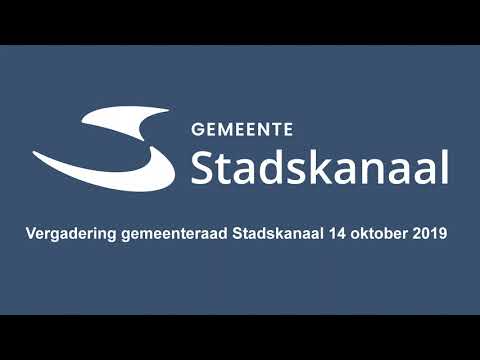 Raadsvergadering 14 oktober 2019