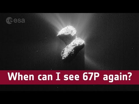 ロゼッタ彗星はいつまた見えますか？