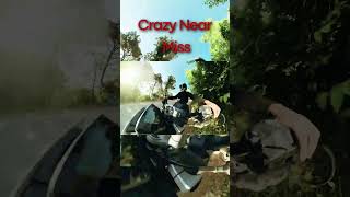 Crazy near miss #nearmiss #xtreme250r #hero #xtreme #bike #djiosmo360 #360video