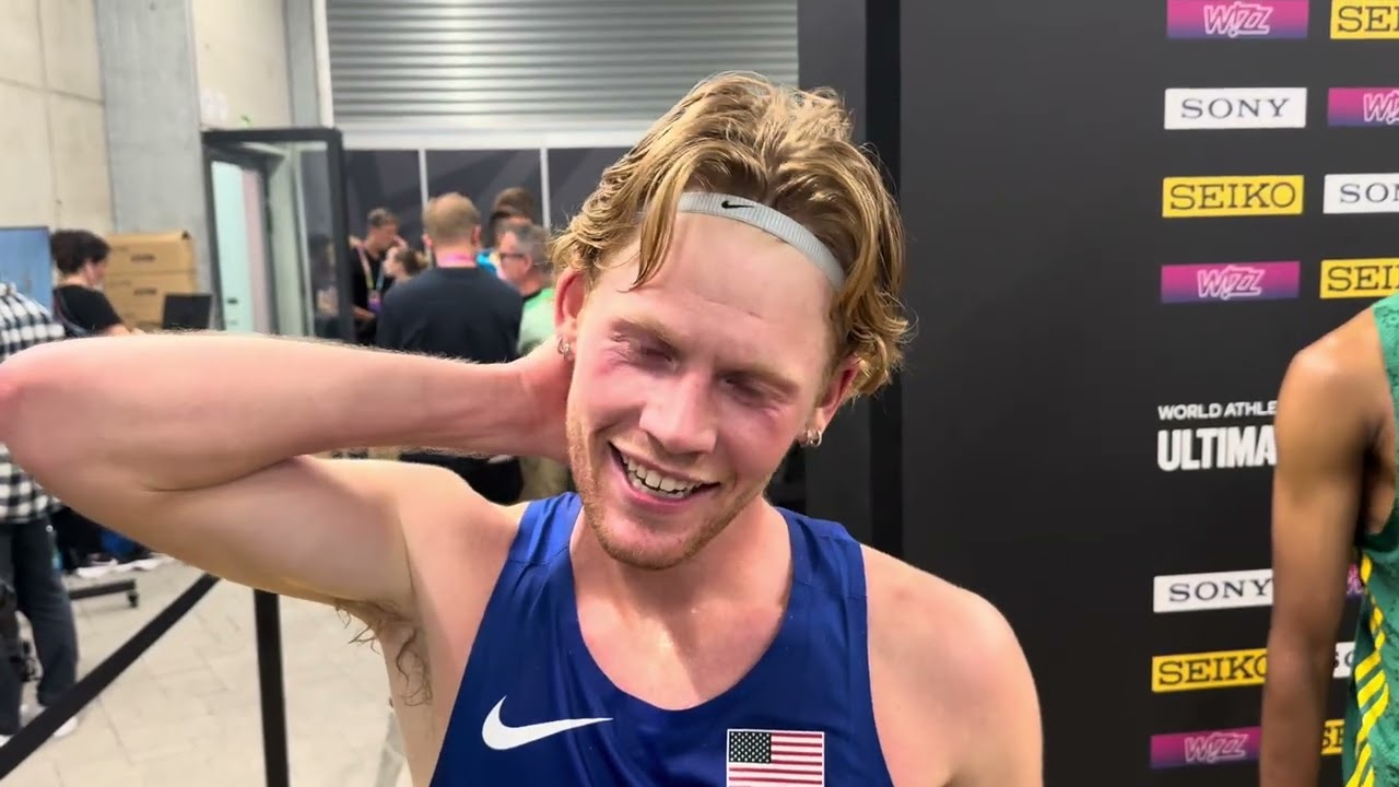Parker Wolfe after not getting bronze medal in his amazing rookie season at World Ultimate Champs
