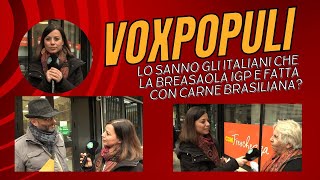 Lo sanno gli italiani che la bresaola della Valtellina IGP è fatta con carne brasiliana?