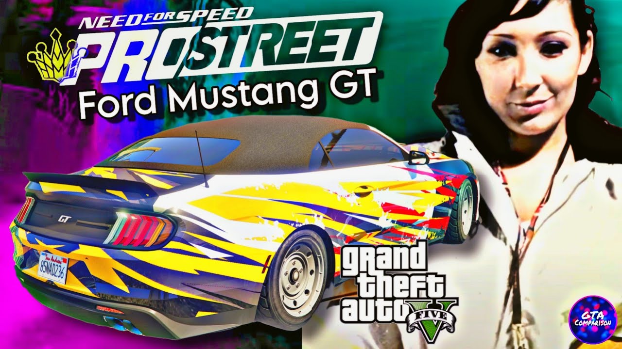 GTA 5 - NFS ProStreet Ford Mustang GT (Karol Monroe Build)