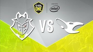ESL One: Road to Rio - G2  vs mousesports - Train
