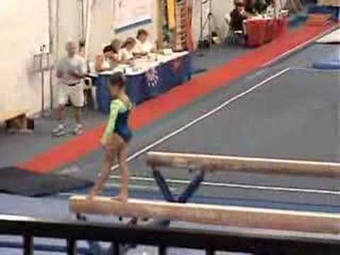 Jenna Rachels Beam Routine