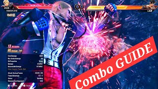 Steve Fox Combo Guide With Inputs | Tekken 8 | BnB Combos