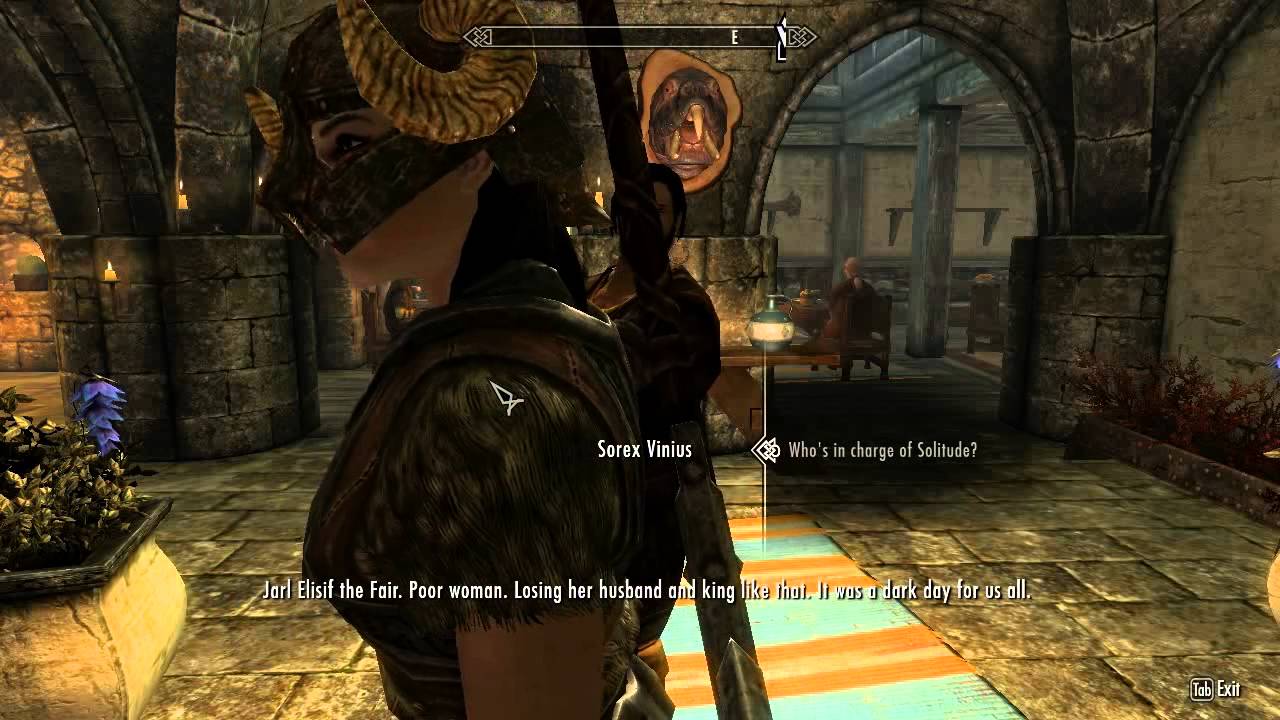 150 Let's Play Skyrim The Elder Scrolls V = Best Inn so far - YouTube