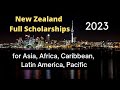 Manaaki new zealand scholarship 2023 full scholarships