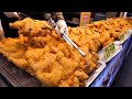 Poulet frit populaire  meilleur 5  cuisine de rue corenne