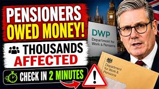 Thousands of Pensioners Are Owed Money – Here's How to Check in 2 Minutes