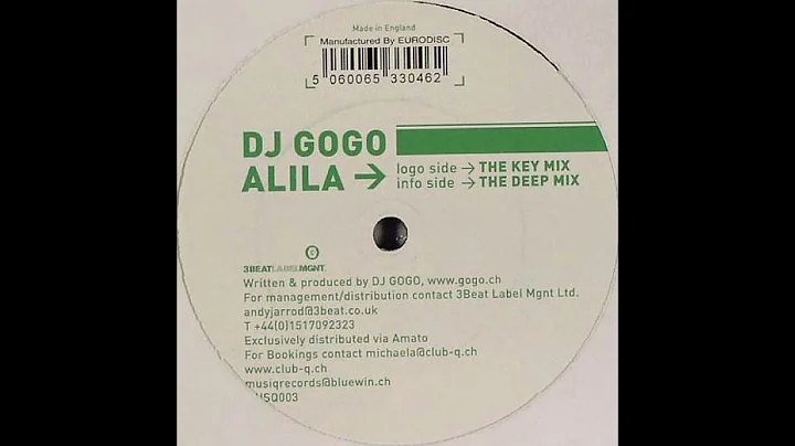 DJ Gogo  Alila (The Key Mix) [HD]