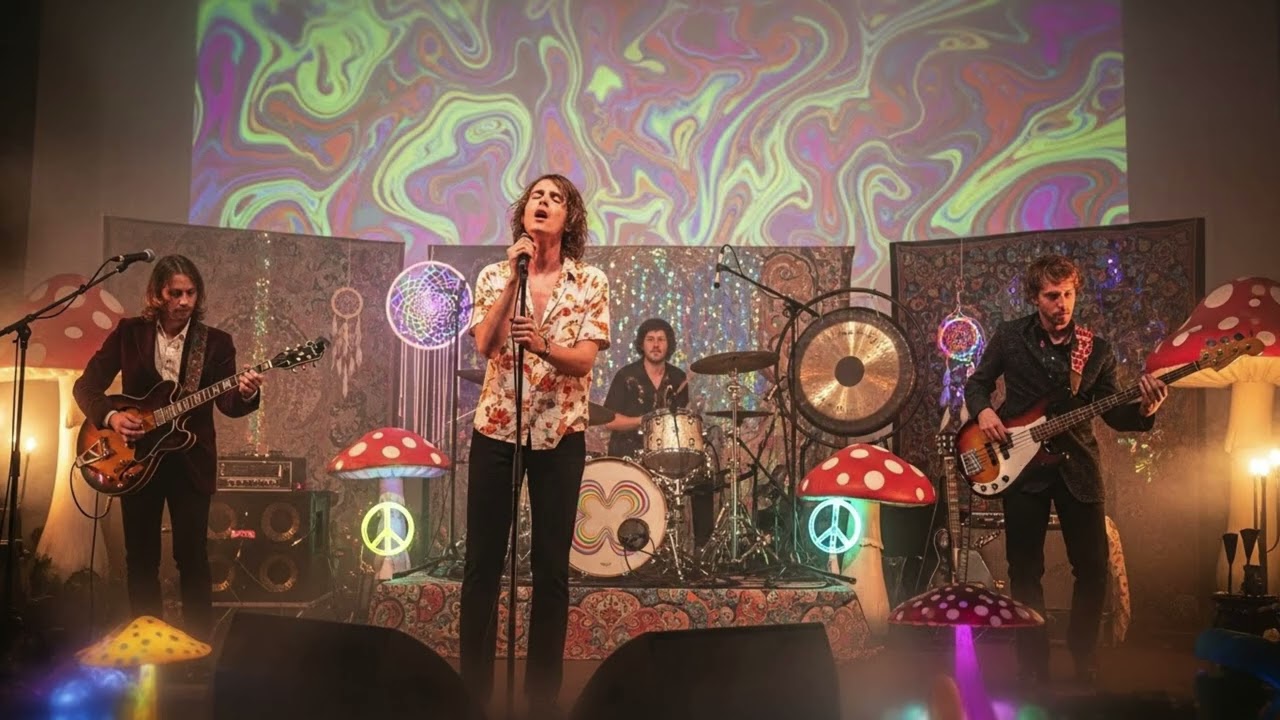 【Psychedelic Rock (Neo Psychedelia)】Sleeping In Slow Color