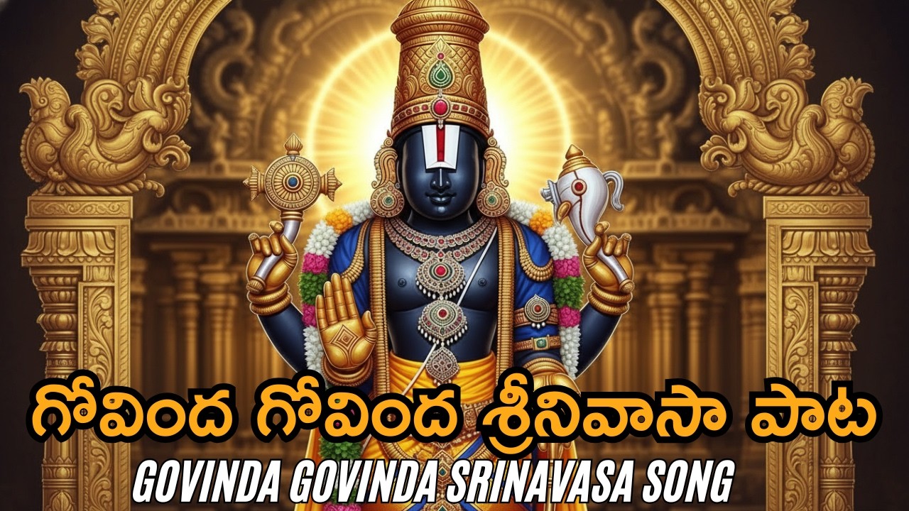 గోవింద గోవింద శ్రీనివాసా వెంకటేశా 🙏 | Powerful Tirupati Balaji Devotional Song 2026 🎶