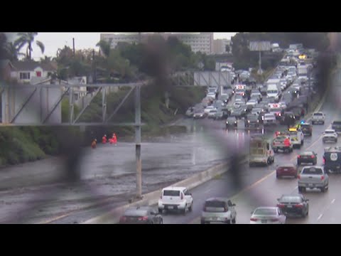 CHP provides update on roads after heavy rain hits San Diego