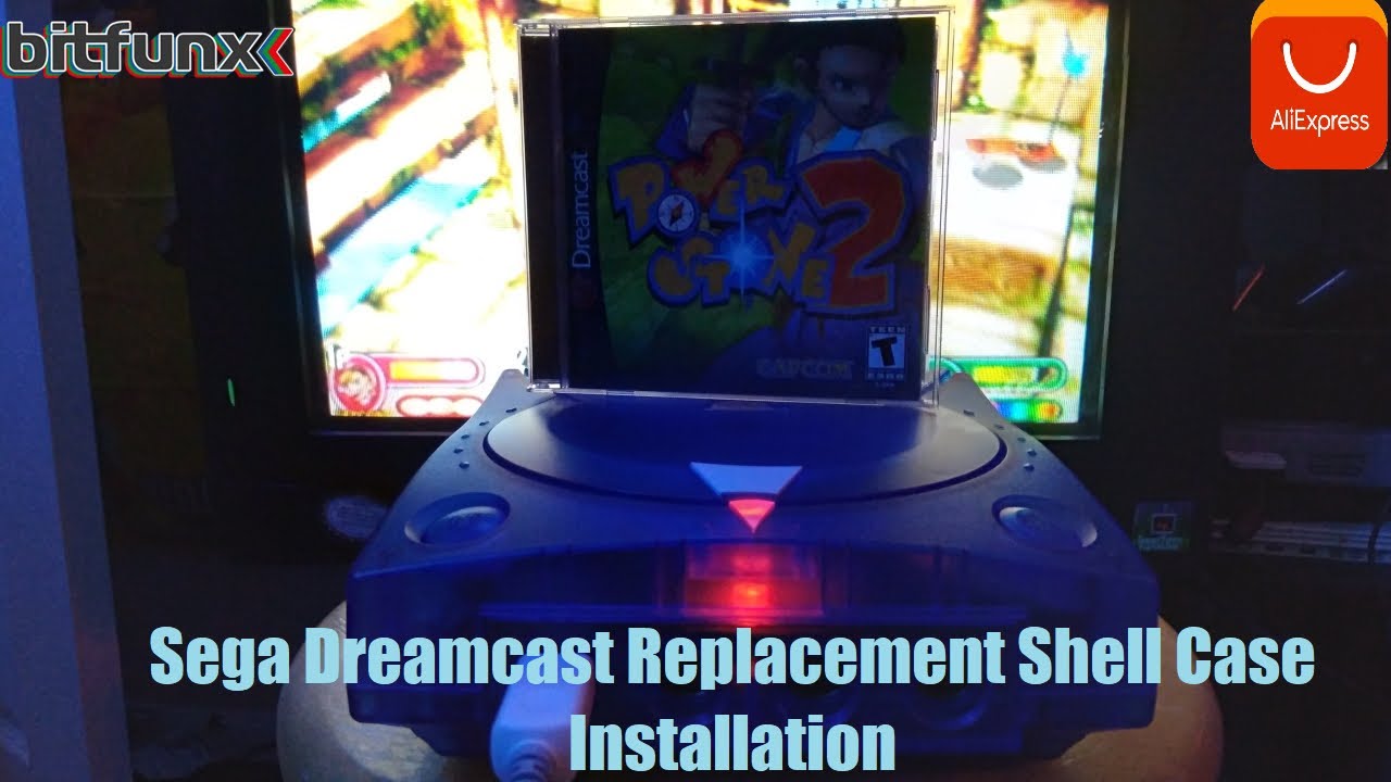 BitFunx Replacement Shell Case Installation | Sega Dreamcast ...