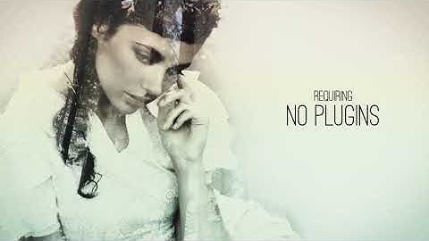 Double Exposure Parallax Titles | After Effects Template | Video Displays