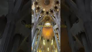 Sagrada Família #spain #spaintravel #sagradafamilia #shorts