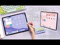 My ipados 17 home screen setup  customization