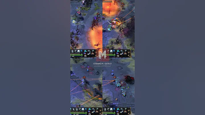 Zeus and Warlock #dota #dota2 #dota2highlights #rampage