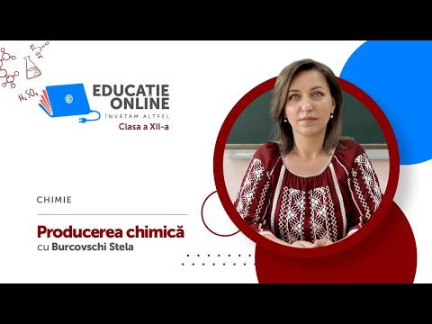 Chimie, clasa a XII-a, Producerea chimică