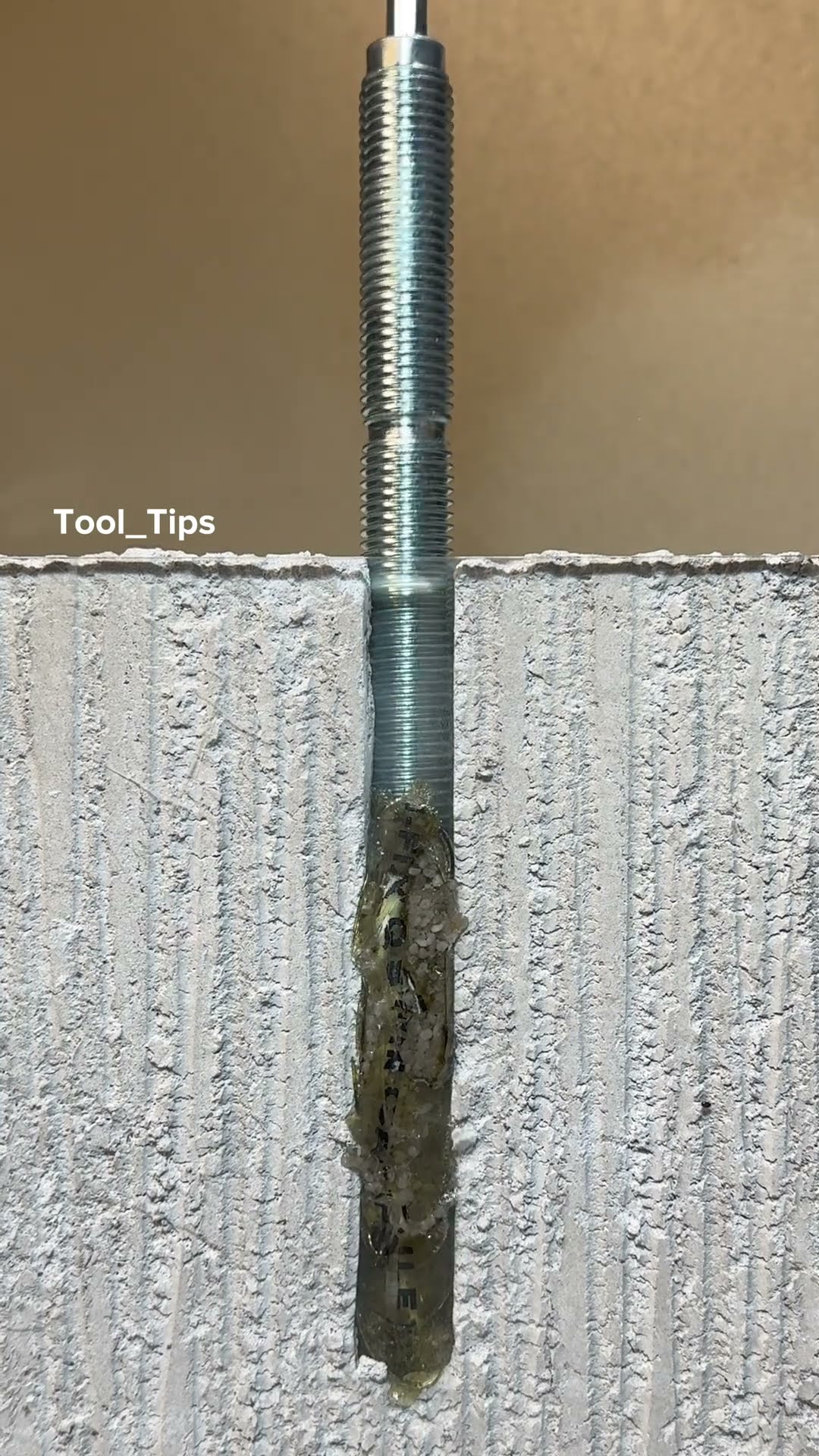 Chemical Anchor for Concrete