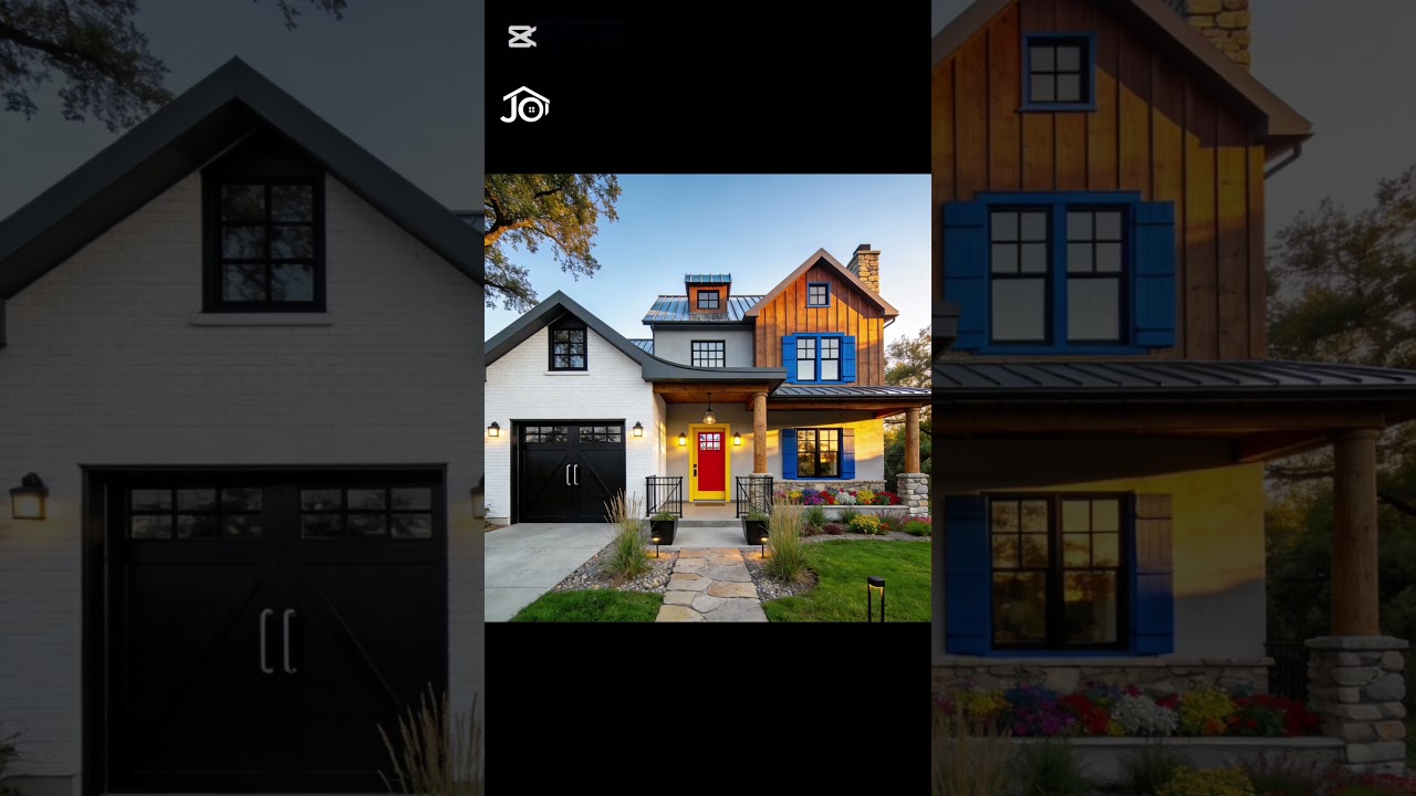 modern American farmhouse design concept