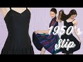 Sewing a 1950's Dress Slip