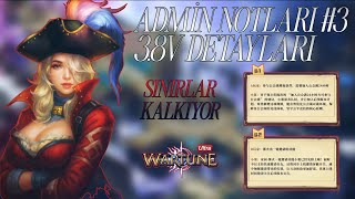 Admi̇n Notlari Sinir Kalkiyor Wartune Ultra
