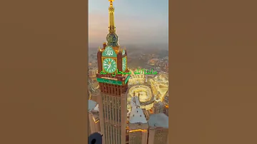 A Stunning Aerial View Of Masjid Al Haram Was Videotaped By Ministry Of Interior Ksa Makkah Makkahh 