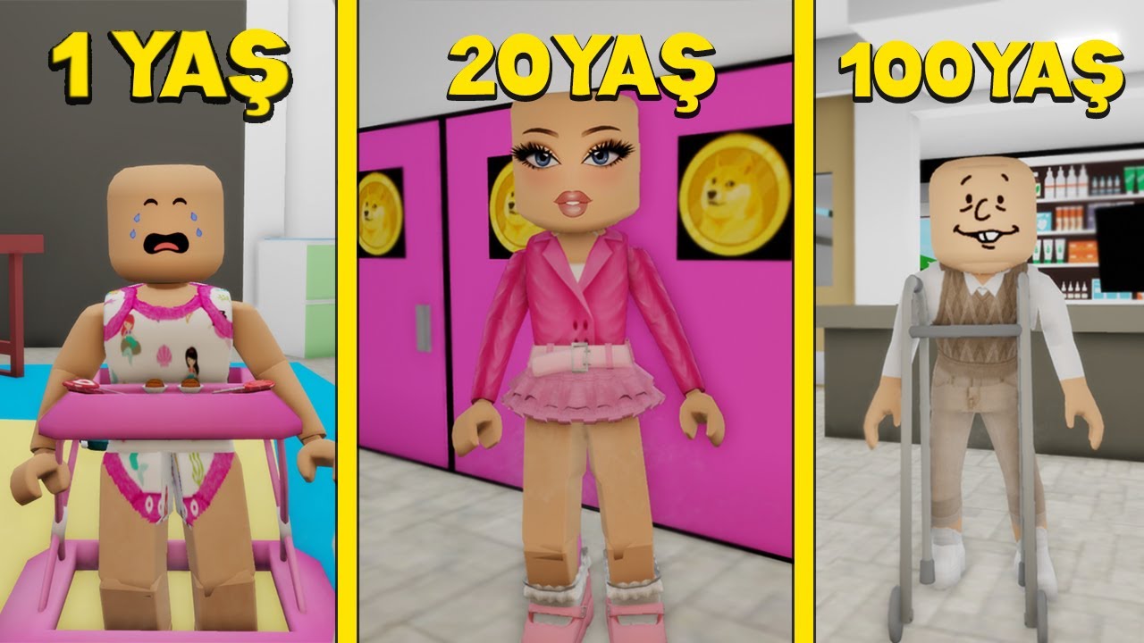 👶 DOĞUMDAN ÖLÜME KEL KIZ 😨 KÜBRA NİSA 💖 ROBLOX BROOKHAVEN🏡 RP