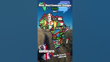 Most Liked Comment Changes Africa! | Part 1 | #shorts #edit
