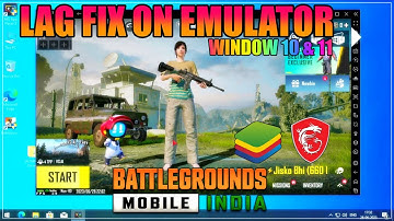 BGMI LAG FIX ON MSI APP PLAYER & BLUESTACK 5 | LOW END PC LAG FIX | i5 3570K BGMI !