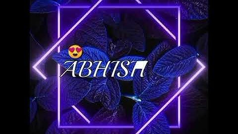 perfect name vidio❤️ (Abhishek)