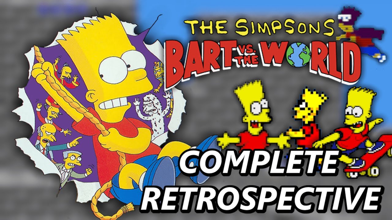 Барт против всех — рейтинг всех игр «Симпсонов»