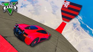 GTA V Online: MEGA RAMPA do TIME FLAMENGO!! (INSANO)