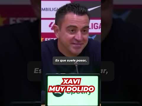 Xavi, muy dolido: "Te hacen sentir pequeñito"