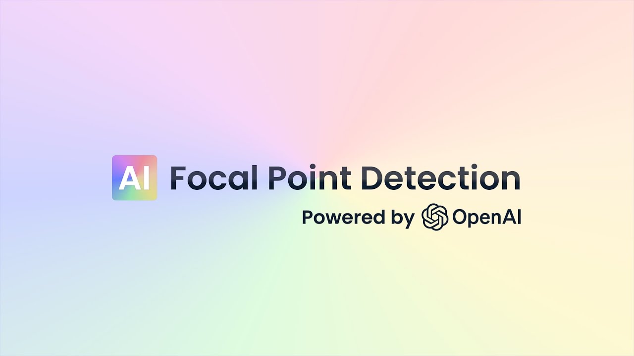 Ai focal point detection directus ai youtube