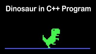 Dino Game In C Programming With Source Code - Source Code & Projects