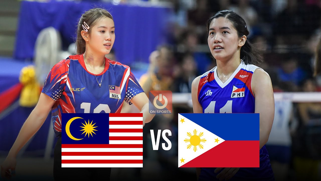 🔴 MALAYSIA vs PHILIPPINES | Women's Southeast Asian Volleyball League