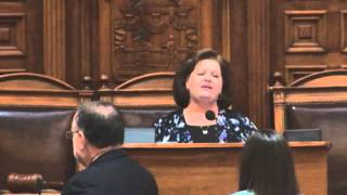Day 24: Invitation Resolution, Peggy Fayscett, National Anthem, Clerk of Court, Pulaski County.