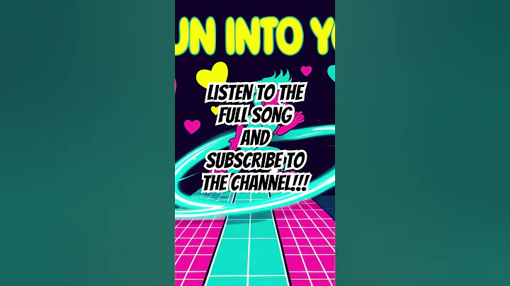 "Run Into You" – Synth-Pop / Retro Pop / Modern Pop Fusion