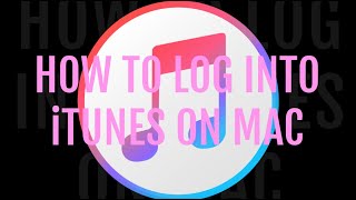 How to log into iTunes (Music) on Mac