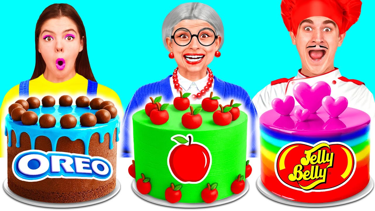 Кулинарный Челлендж: Я против Бабушки | Фантастические Кулинарные Рецепты от AZaZa Challenge