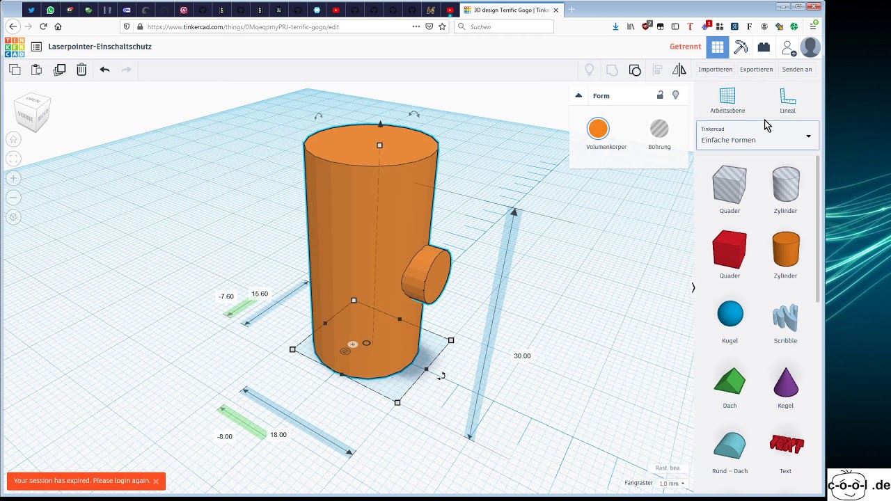 3D CAD Design Programme im Vergleich TinkerCad YouTube
