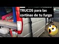 CÓMO PONER CORTINAS A TU CAMPER ► 4 TRUCOS que NO CONOCES [FUNCIONA] 😱