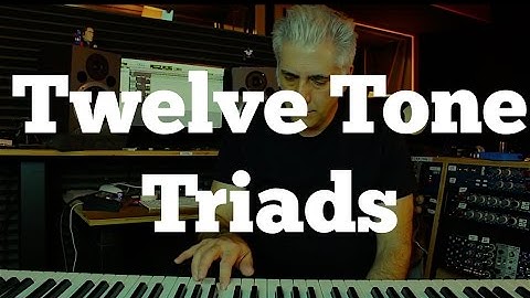 Twelve Tone Triads - How To Use Tone Rows In Your Soloing
