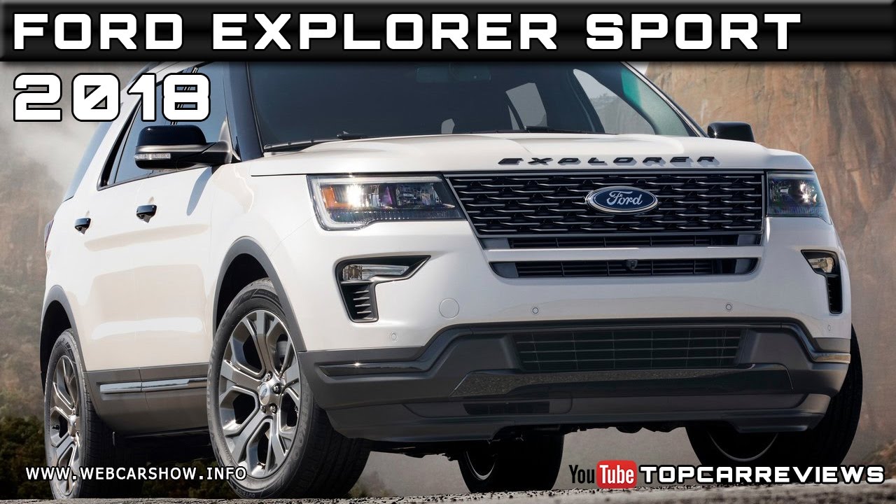 2018 Ford Explorer Sport Review Rendered Price Specs Release Date - YouTube