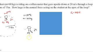 vertical circles practice problem