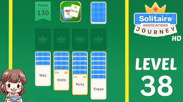 Solitaire Associations Level 38 Solution Walkthrough