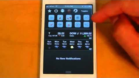 BBSettings iOS 5 Notification Center Jailbreak Tweak