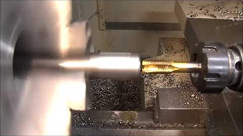 Lathe CNC tapping